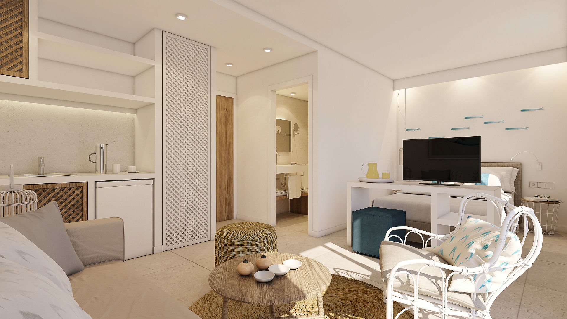 Fergus Style Carema Beach Cala en Bosch Bilik gambar