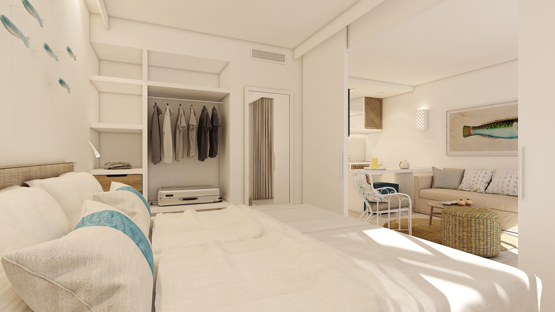 Fergus Style Carema Beach Cala en Bosch Bilik gambar